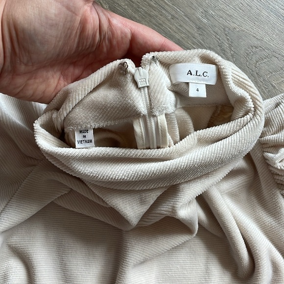 A.L.C. Joss Corduroy Mock Neck Top - Picture 13 of 16
